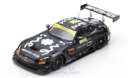 Modelauto Mercedes AMG GT GT3 3 No.1 AMG Team GruppeM Racing Fia GT World Cup Macau 2018 E.Mortara 1/43 Spark
