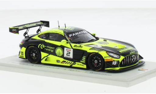 Modelauto Mercedes AMG GT GT3 3 No.2 GetSpeed 24h Spa 2023 1/43 Spark
