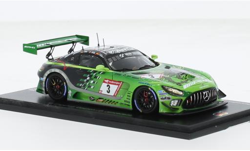 Modelauto Mercedes AMG GT GT3 3 No.3 AMG Team GetSpeed 24h N&Atilde;&frac14;rburgring 2023 1/43 Spark