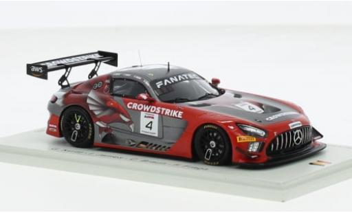 Modelauto Mercedes AMG GT GT3 3 No.4 CrowdStrike Racing by Riley 24h Spa 2023 1/43 Spark