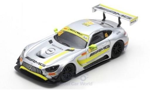 Modelauto Mercedes AMG GT GT3 3 No.48 -AMG Team Driving Academy Fia GT World Cup Macau 2017 E.Mortara 1/64 Spark