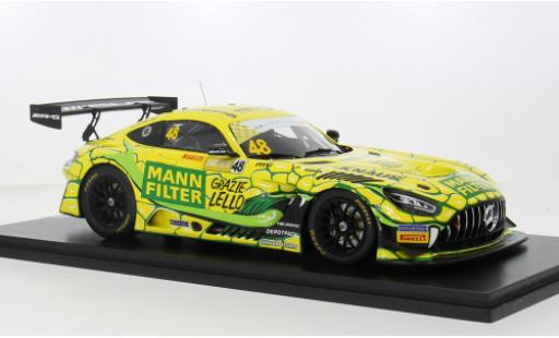 Modelauto Mercedes AMG GT GT3 3 No.48 -AMG Team Landgraf Fia GT World Cup Macau 2023 1/18 Spark