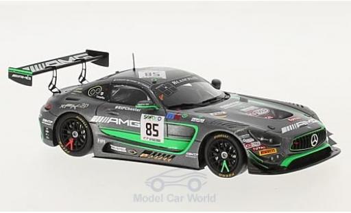 Modelauto Mercedes AMG GT GT3 3 No.85 HTP Motorsport 24h Spa 2017 E.Sandstr&Atilde;&para;m/F.Schiller/D.Baumann 1/43 Spark
