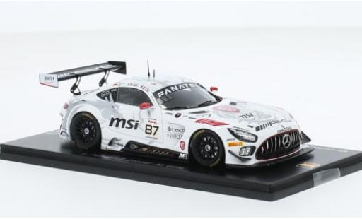 Modelauto Mercedes AMG GT GT3 3 No.87 AMG Team Akkodis ASP 24h Spa 2023 1/43 Spark