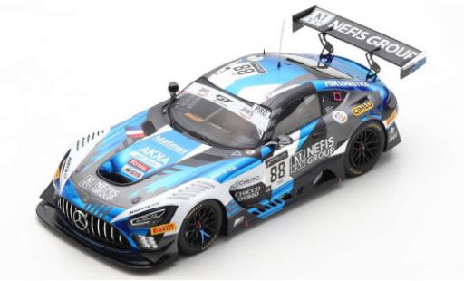 Modelauto Mercedes AMG GT GT3 3 No.88 AMG Team AKKA ASP 24h Spa 2020 R.Marciello/T.Boguslavskiy/F.Fraga 1/18 Spark