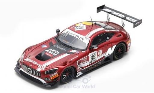 Modelauto Mercedes AMG GT GT3 3 No.88 -AMG Team Akka ASP 24h Spa 2019 V.Abril/F.Schiller/R.Marciello 1/43 Spark