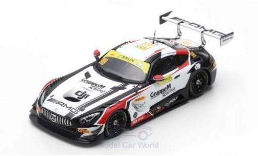 Modelauto Mercedes AMG GT GT3 3 No.999 AMG Team GruppeM Fia GT World Cup Macau 2018 R.Marciello 1/43 Spark