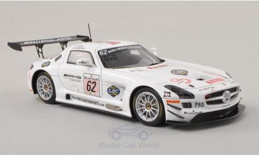 Modelauto Mercedes C GT3 AMG No.62 AMG Customer Sports 24h Spa 2013 O.Webb/K.Wendlinger/A.Brundle 1/43 Spark