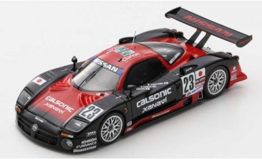 Modelauto Nissan R390 Le Mans GT1 No.23 Calsonic 24h 1997 K.Hoshino/E.Comas/M.Kageyama 1/43 Spark