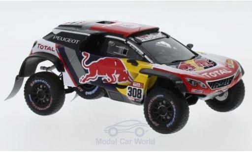 Modelauto Peugeot 3008 DKR Maxi No.308 Team Total Red Bull Rally Dakar 2018 C.Despres/D.Castera 1/43 Spark