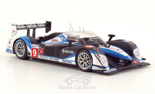 Modelauto Peugeot 908 2009 HDi FAP No.9 24h Le Mans D.Brabham/M.Gene/A.Wurz 1/43 Spark