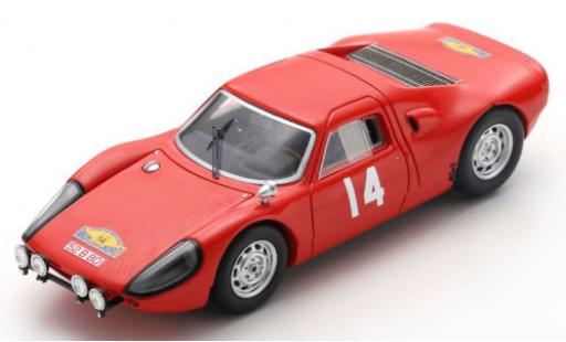 Modelauto Porsche 904 1965 GTS No.14 Rally des Routes du Nord E.Meert/Pedro 1/43 Spark