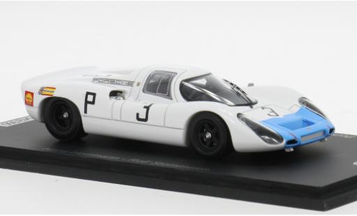 Modelauto Porsche 907 Base 1000km N&Atilde;&frac14;rburgring 1968 #3 1/43 Spark