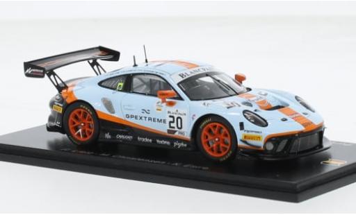 Modelauto Porsche 911 GT3 R (991) No.20 GPX Racing 24h Spa 2019 1/43 Spark