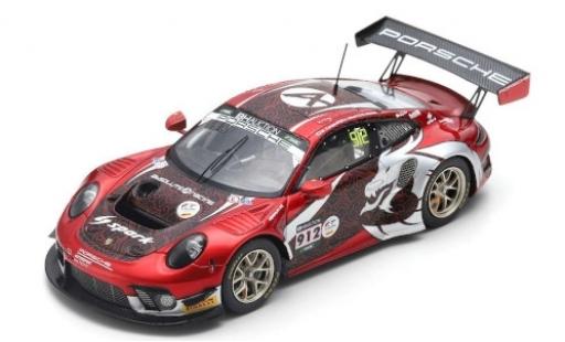 Modelauto Porsche 911 GT3 R (991) No.912 Absolute Racing 10H Suzuka 2019 D.Olsen/M.Campbell/D.Werner 1/43 Spark