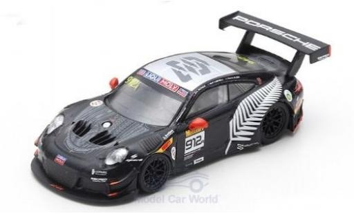 Modelauto Porsche 911 GT3 R (991) No.912 EBM 12h Bathurst 2019 D.Werner/D.Olsen/M.Campbell 1/64 Spark