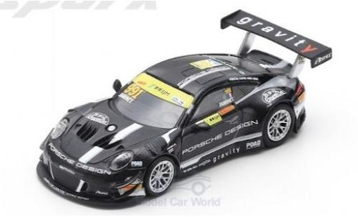 Modelauto Porsche 911 GT3 R No. Craft Bamboo Racing Fia GT World Cup Macau 2018 M.Jaminet 1/64 Spark