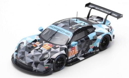 Modelauto Porsche 911 RSR (991) No.77 Dempsey-Proton Racing 24h Le Mans 2019 M.Campbell/C.Ried/J.Andlauer 1/43 Spark