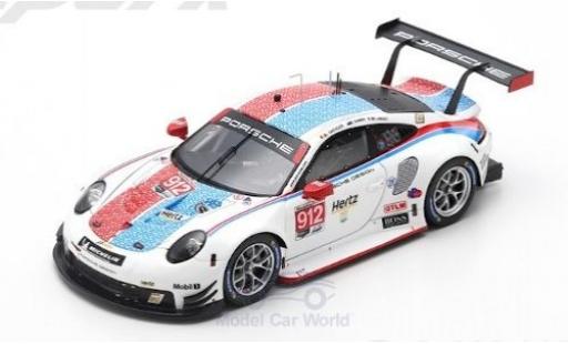 Modelauto Porsche 911 RSR (991) No.911 GT Team 24h Daytona 2019 P.Pilet/N.Tandy/F.Makowiecki 1/43 Spark