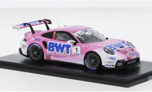 Modelauto Porsche 911 GT3 Cup No.1 Supercup 2023 1/43 Spark