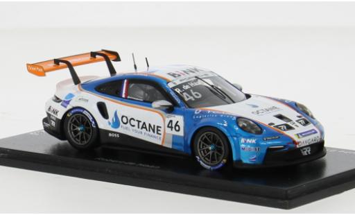 Modelauto Porsche 911 GT3 Cup No.46 Carrera Cup Benelux 2023 1/43 Spark