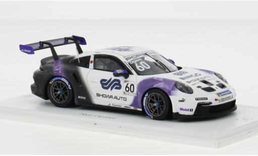 Modelauto Porsche 911 GT3 Cup No.60 Carrera Cup Japan 2022 1/43 Spark