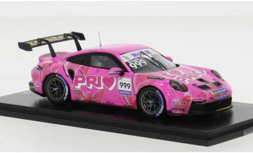 Modelauto Porsche 911 GT3 Cup No.999 Carrera Cup Brasilien 2023 1/43 Spark