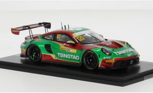 Modelauto Porsche 911 GT3 R No.120 Absolute Racing Fia GT World Cup Macau 2023 1/43 Spark