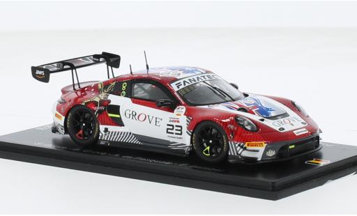 Modelauto Porsche 911 GT3 R No.23 Grove Racing 24h Spa 2023 1/43 Spark