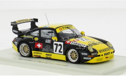 Modelauto Porsche 911 GT2 No.72 Stadler Motorsport 24h Le Mans 1996 1/43 Spark