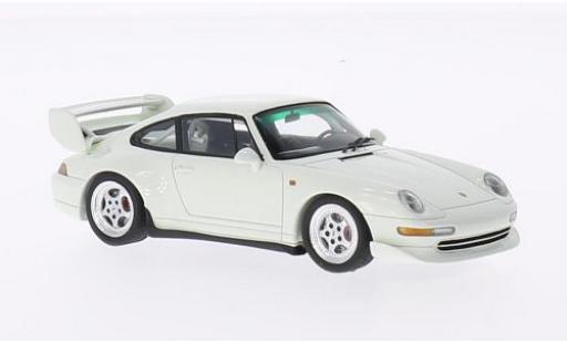 Modelauto Porsche 911 RS Club Sport wit 1995 1/43 Spark