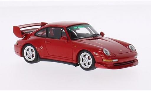 Modelauto Porsche 911 RS Clubsport rood 1/43 Spark