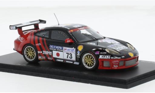Modelauto Porsche 911 GT3 R No.73 Team Taisan Advan Advan 24h Le Mans 2000 1/43 Spark