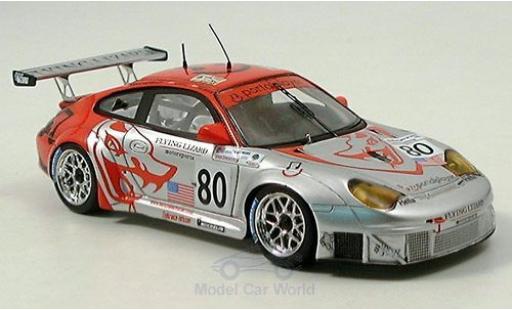 Modelauto Porsche 911 GT3 RSR (996) No.80 Flying Lizard Motorsports Le Mans Le Mans 2006 van Overbeek/P.Long 1/43 Spark