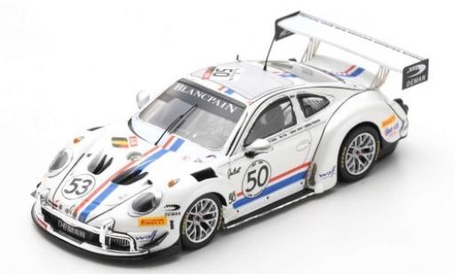 Modelauto Porsche 911 GT3 (997) Cup MR No.50 24h Spa 2019 1969 Tribute L.Deman/S.Lemeret/M.Duez/A.Detavernier 1/43 Spark