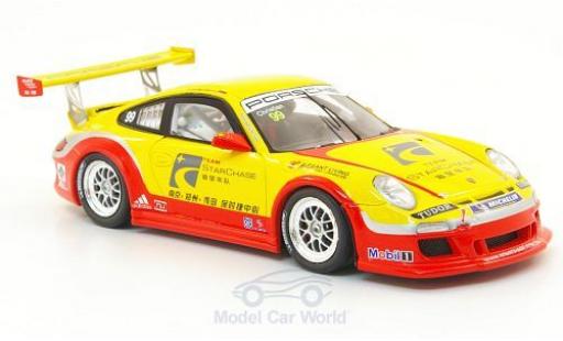 Modelauto Porsche 911 GT3 CUP No.99 Team Starchase Carrera Asia 2010 1/43 Spark