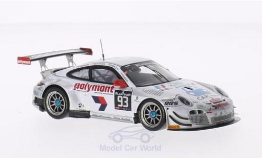 Modelauto Porsche 911 GT3 R (997) No.93 Pro GT by Almeras 24h Spa 2014 L.Lasserre/E.Dermont/F.Perera/M.Bonanomi 1/43 Spark