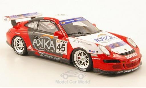 Modelauto Porsche 911 SC No.45 Team Sofrev AKKA GT Open 2007 M.Ricci/M.Moullin-Traffort 1/43 Spark