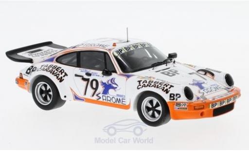Modelauto Porsche 911 RS Carrera No.79 24h Le Mans 1977 J.-L.Ravenel/J.Ravenel/J-M.Detrin 1/43 Spark
