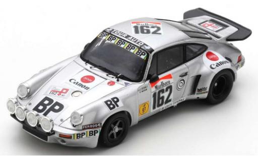 Modelauto Porsche 911 RSR Carrera 3.0 No.162 BP Tour de France Auto 1977 A-C.Verney/D.Emmanuelli 1/43 Spark