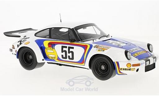 Modelauto Porsche 911 RSR Carrera No.55 24h Le Mans 1975 C.Ballot-Lena/J.Bienvenue 1/18 Spark