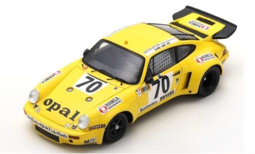 Modelauto Porsche 911 RSR Carrera No.70 24h Le Mans 1977 S.de Lautour/J.P.Delaunay/J.Guerin 1/43 Spark
