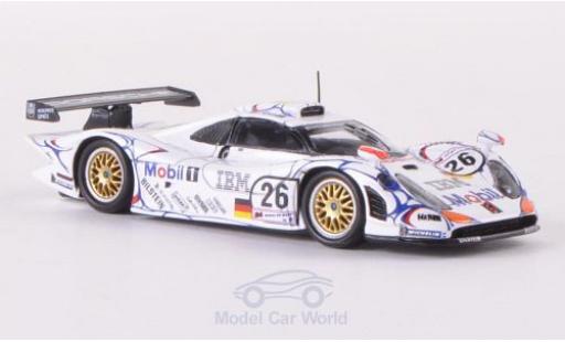 Modelauto Porsche 911 GT1 No.26 24h Le Mans 1998 A.McNish/L.Aiello/S.Ortelli 1/87 Spark