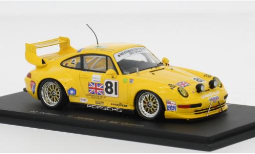 Modelauto Porsche 911 GT2 24h Le Mans 1995 #81 1/43 Spark
