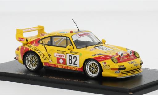 Modelauto Porsche 911 GT2 24h Le Mans 1995 #82 1/43 Spark