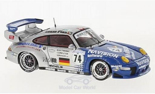 Modelauto Porsche 911 GT2 No.74 24h Le Mans 1997 A.Ahrle/B.Eichmann/A.Pilgrim 1/43 Spark