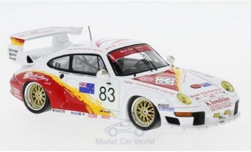 Modelauto Porsche 911 GT2 No.83 24h Le Mans 1996 S.Ortelli/A.Pilgrim/A.Bagnall 1/43 Spark