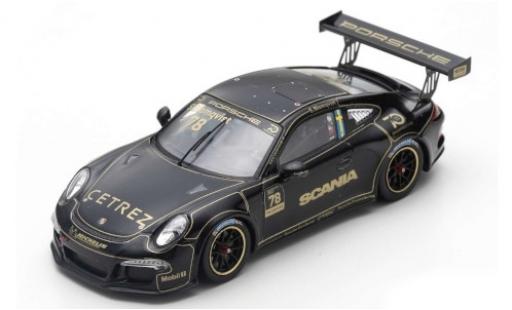 Modelauto Porsche 911 GT3 Cup ( II) No.78 Carrera Scandinavia Anderstorp 2018 Tribute to Ronnie Peterson S.Blomqvist 1/43 Spark