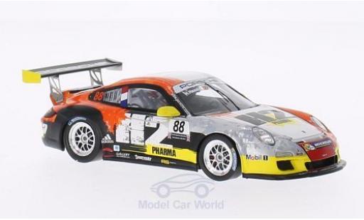 Modelauto Porsche 911 GT3 Cup (997) No.88 Carrera Paul Ricard 2013 H.Hassid 1/43 Spark