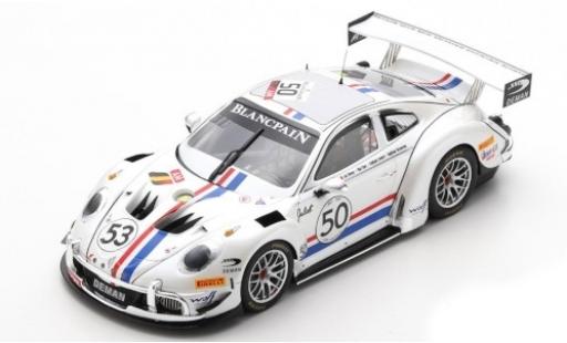 Modelauto Porsche 911 GT3 Cup MR No.50 24h Spa 2019 1969 Tribute L.Deman/S.Lemeret/M.Duez/A.Detavernier 1/18 Spark